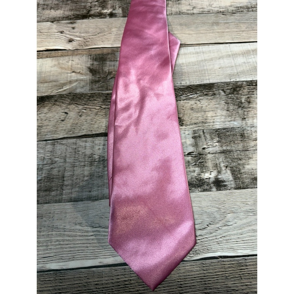 Alexander Logan Neckwear‎ Pink Tie Men 100% Polyester